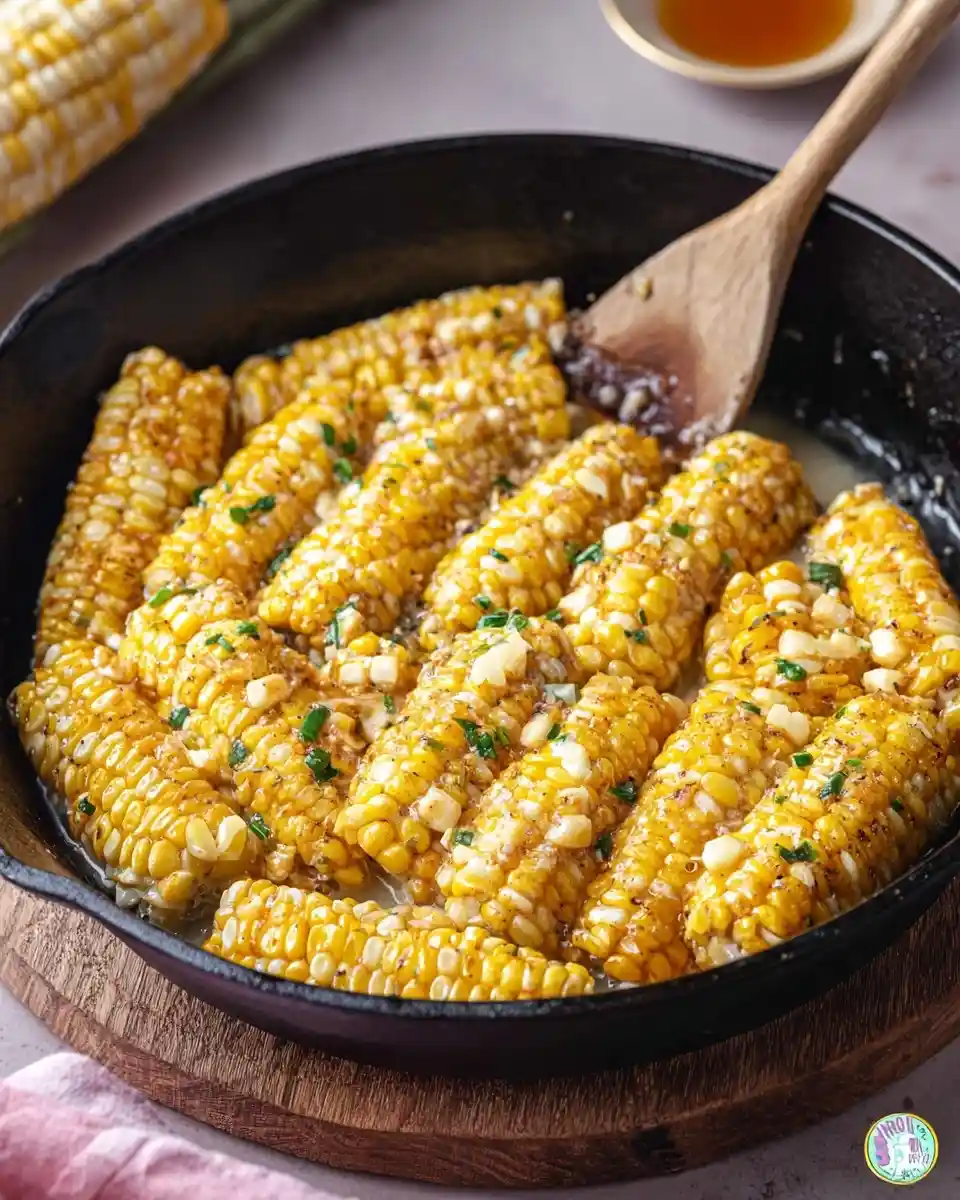 A cast-iron skillet filled with savory {{ $('Fetch Recipe Data').first().json["Main Keyword"] }} and a wooden spoon, garnished with fresh herbs.