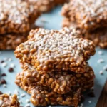 A stack of {{ $('Fetch Recipe Data').first().json["Main Keyword"] }} topped with white sprinkles.