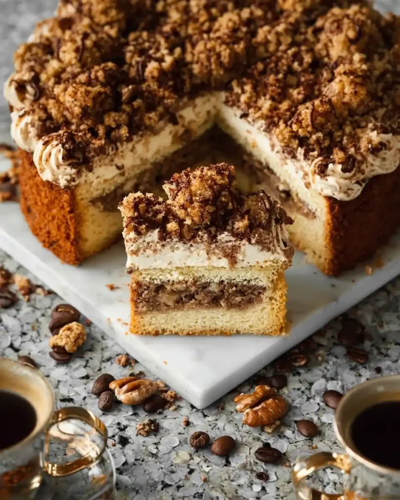 A delicious slice of {{ $('Fetch Recipe Data').first().json["Main Keyword"] }} with a cinnamon filling and streusel topping.